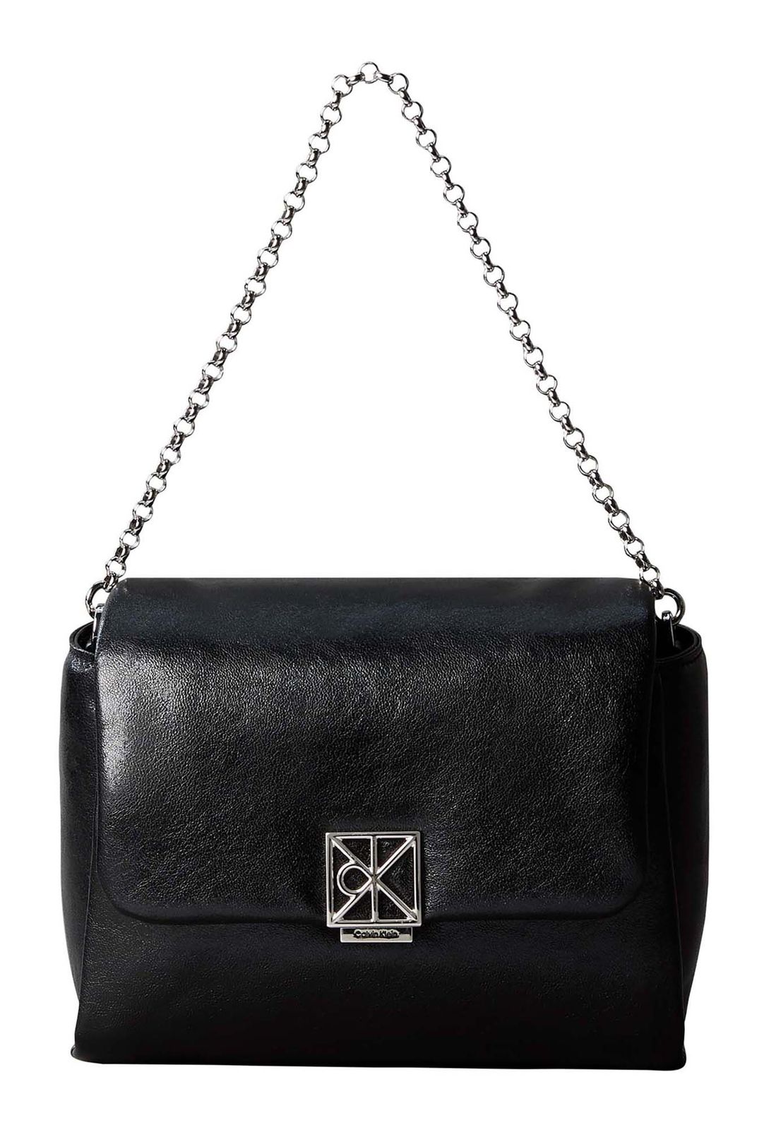 Calvin Klein Emblem HW Padded Crossbody Black