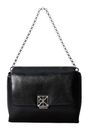 Calvin Klein Emblem HW Padded Crossbody Black Calvin Klein Emblem HW Padded Crossbody Black