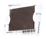 oxmox Leather RFID Protect Querscheinbörse Lizard 2.0 Embossed Vintage Dark Brown oxmox Leather RFID Protect Querscheinbörse Lizard 2.0 Embossed Vintage Dark Brown