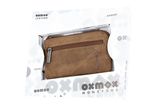 oxmox Leather Keyholder Freedom Cross Embossed Vintage Light Brown oxmox Leather Keyholder Freedom Cross Embossed Vintage Light Brown