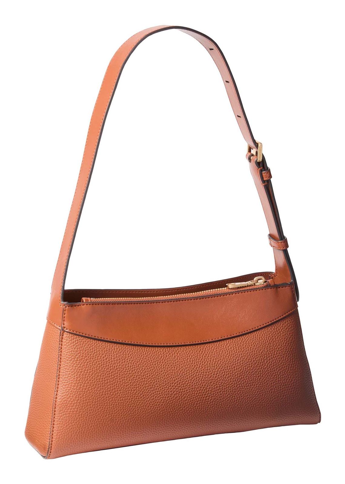 Calvin Klein Mix Media Shoulder Bag Natural Umber Calvin Klein Mix Media Shoulder Bag Natural Umber