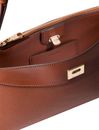 Calvin Klein Mix Media Shoulder Bag Natural Umber Calvin Klein Mix Media Shoulder Bag Natural Umber