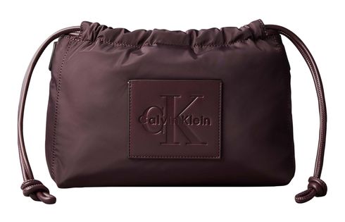 Calvin Klein Drawstring Crossbody Bag S Fudge Calvin Klein Drawstring Crossbody Bag S Fudge