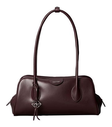 Calvin Klein Emblem Trio Shoulder Bag Fudge Calvin Klein Emblem Trio Shoulder Bag Fudge