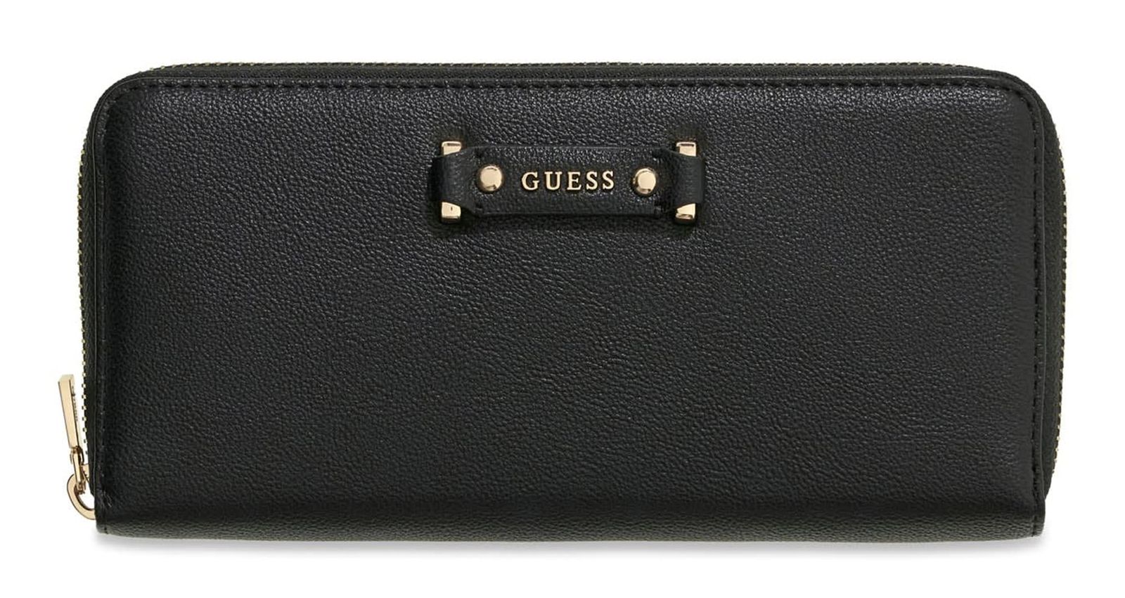GUESS Dorothy SLG Zip Around Wallet L Black