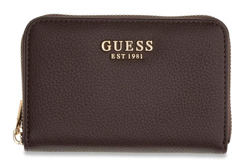 GUESS Melody Logo SLG Zip Around Wallet M Brown