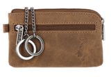 oxmox Leather Keyholder Turtle 2.0 Embossed Vintage Light Brown oxmox Leather Keyholder Turtle 2.0 Embossed Vintage Light Brown