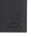 oxmox Leather RFID Protect Kombibörse Freedom Fish Embossed Vintage Black oxmox Leather RFID Protect Kombibörse Freedom Fish Embossed Vintage Black