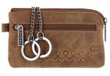 oxmox Leather Keyholder Jumping Jack 2.0 Embossed Vintage Light Brown oxmox Leather Keyholder Jumping Jack 2.0 Embossed Vintage Light Brown