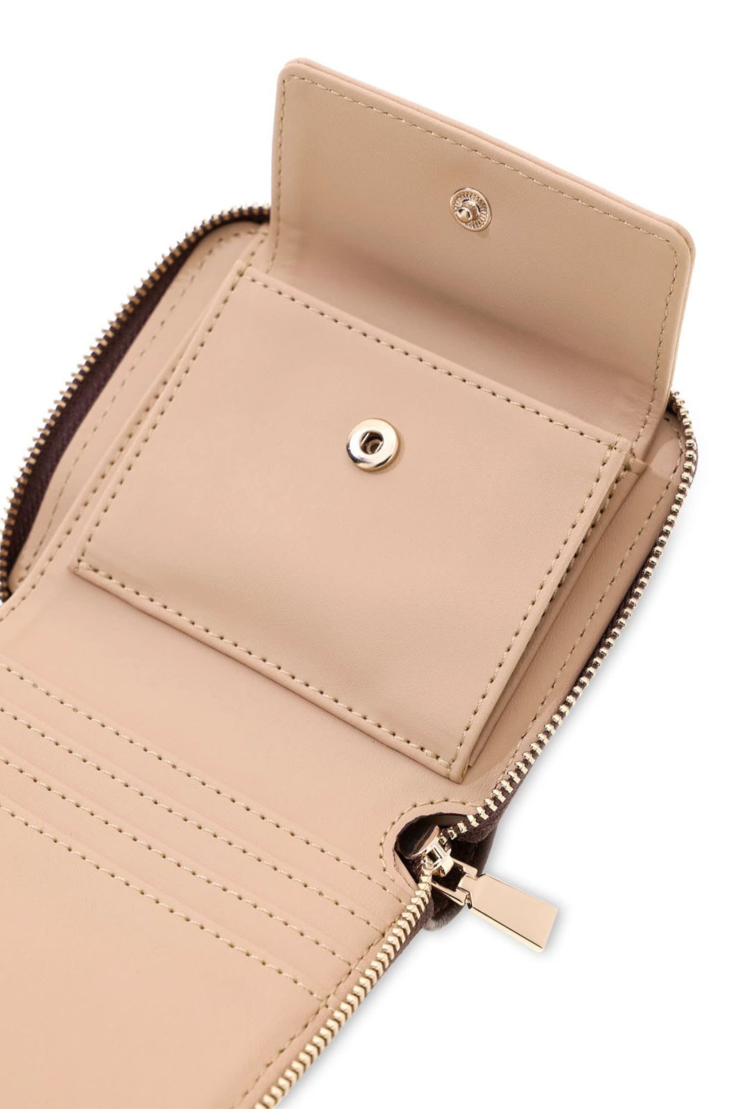 GUESS Melody SLG Zip Around Wallet S Brown GUESS Melody SLG Zip Around Wallet S Brown