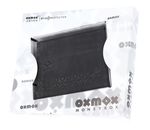 oxmox Leather RFID Protect Pocketbörse Jumping Jack 2.0 Embossed Vintage Black