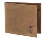 Freedom Anchor Embossed Vintage Light Brown Freedom Anchor Embossed Vintage Light Brown