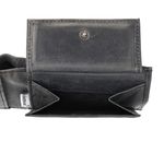 oxmox Leather RFID Protect Pocketbörse Crab 2.0 Embossed Vintage Black
