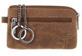 oxmox Leather Keyholder Ox 2.0 Embossed Vintage Light Brown oxmox Leather Keyholder Ox 2.0 Embossed Vintage Light Brown