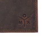 oxmox Leather RFID Protect Querscheinbörse Ox 2.0 Embossed Vintage Dark Brown oxmox Leather RFID Protect Querscheinbörse Ox 2.0 Embossed Vintage Dark Brown