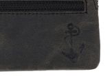 oxmox Leather Keyholder Freedom Anchor Embossed Vintage Black oxmox Leather Keyholder Freedom Anchor Embossed Vintage Black