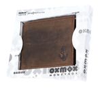 oxmox Leather RFID Protect Querscheinbörse Freedom Anchor Embossed Vintage Dark Brown oxmox Leather RFID Protect Querscheinbörse Freedom Anchor Embossed Vintage Dark Brown