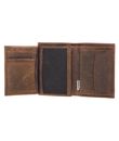 oxmox Leather RFID Protect Kombibörse Crab 2.0 Embossed Vintage Dark Brown oxmox Leather RFID Protect Kombibörse Crab 2.0 Embossed Vintage Dark Brown