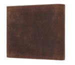 oxmox Leather RFID Protect Querscheinbörse Crab 2.0 Embossed Vintage Dark Brown oxmox Leather RFID Protect Querscheinbörse Crab 2.0 Embossed Vintage Dark Brown