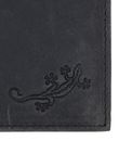 oxmox Leather RFID Protect Kombibörse Lizard 2.0 Embossed Vintage Black oxmox Leather RFID Protect Kombibörse Lizard 2.0 Embossed Vintage Black