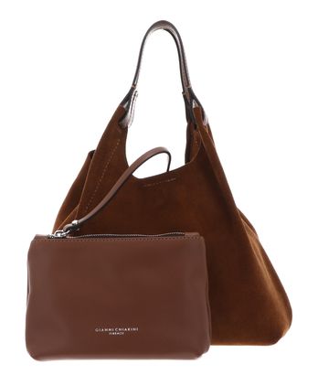 GIANNI CHIARINI Dua Leather Bag Cognac GIANNI CHIARINI Dua Leather Bag Cognac