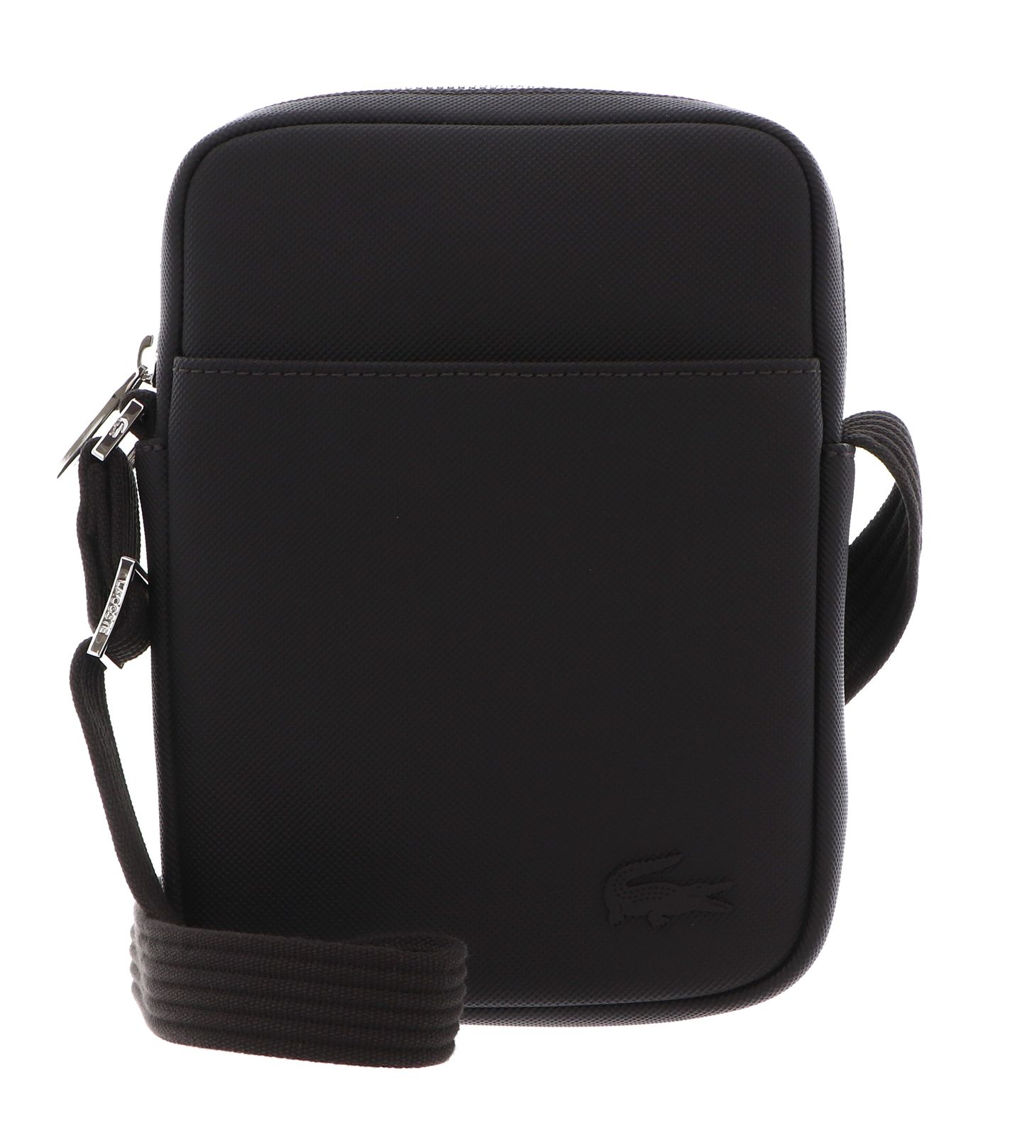 LACOSTE Men's Classic Vertical Camera Bag S Dark Brown