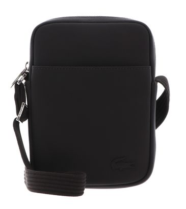 LACOSTE Men's Classic Vertical Camera Bag S Dark Brown LACOSTE Men's Classic Vertical Camera Bag S Dark Brown