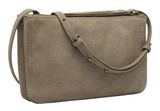 LIEBESKIND BERLIN Zena Double Crossbody Bag S Neutral Grey LIEBESKIND BERLIN Zena Double Crossbody Bag S Neutral Grey