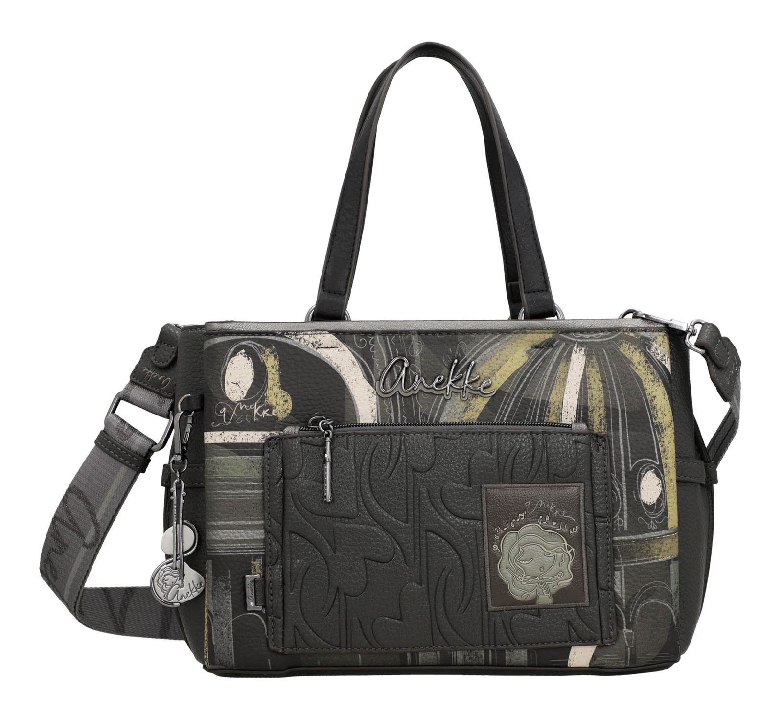Anekke Melody Short Handle Bag M Multicolor