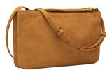 LIEBESKIND BERLIN Zena Double Crossbody Bag S Honey Suede