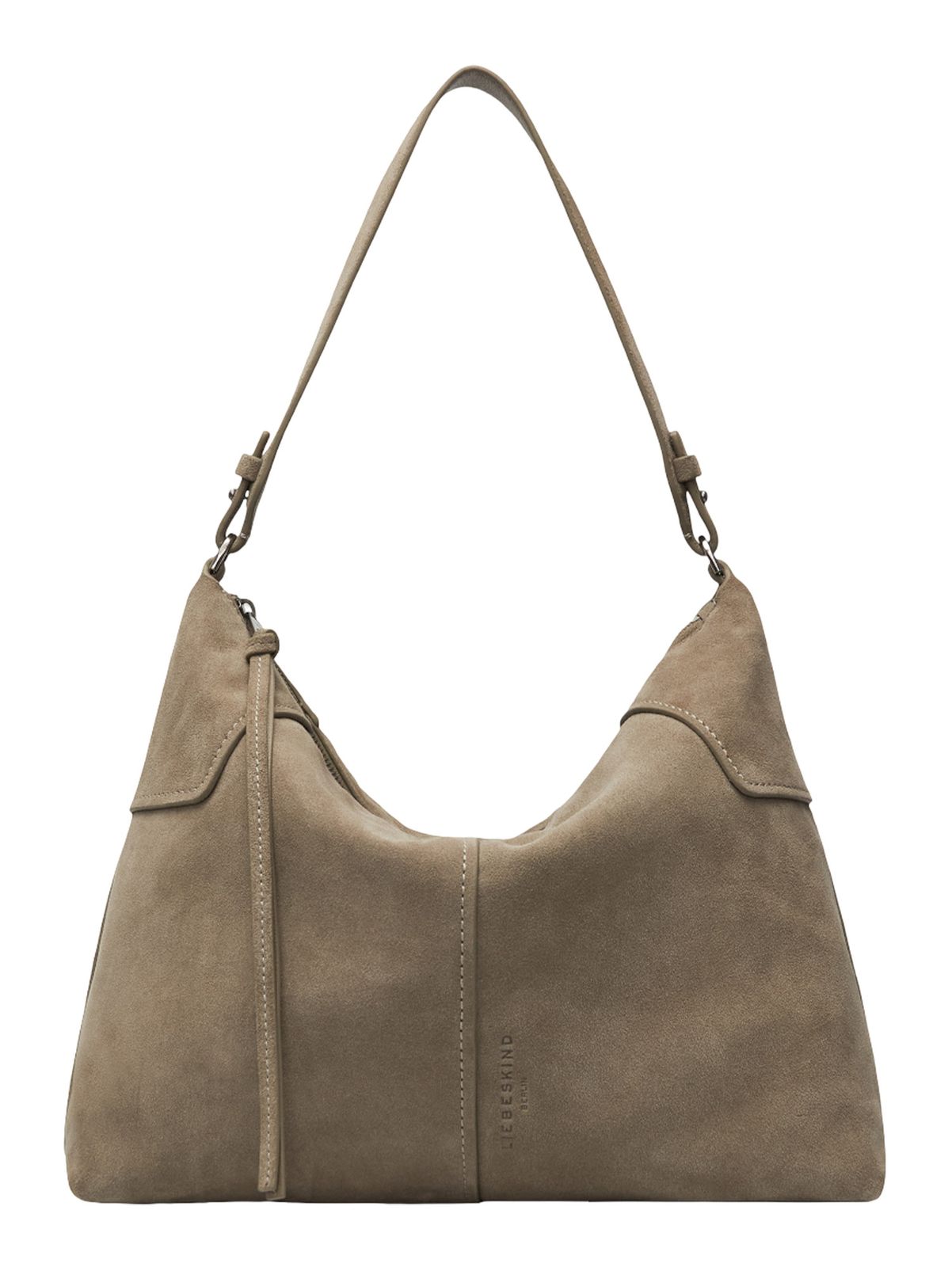 LIEBESKIND BERLIN Mila Hobo Bag Neutral Grey