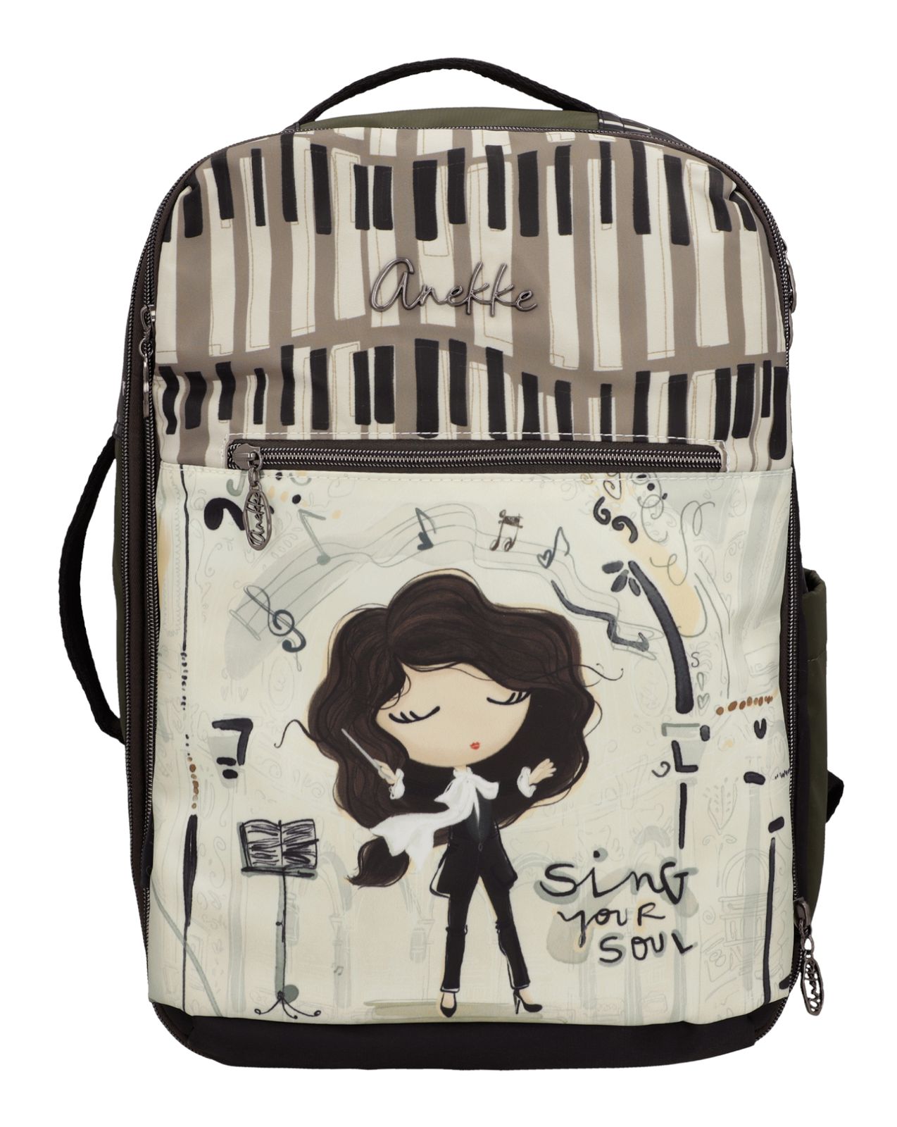 Anekke Orchestra Travel Backpack Multicolor