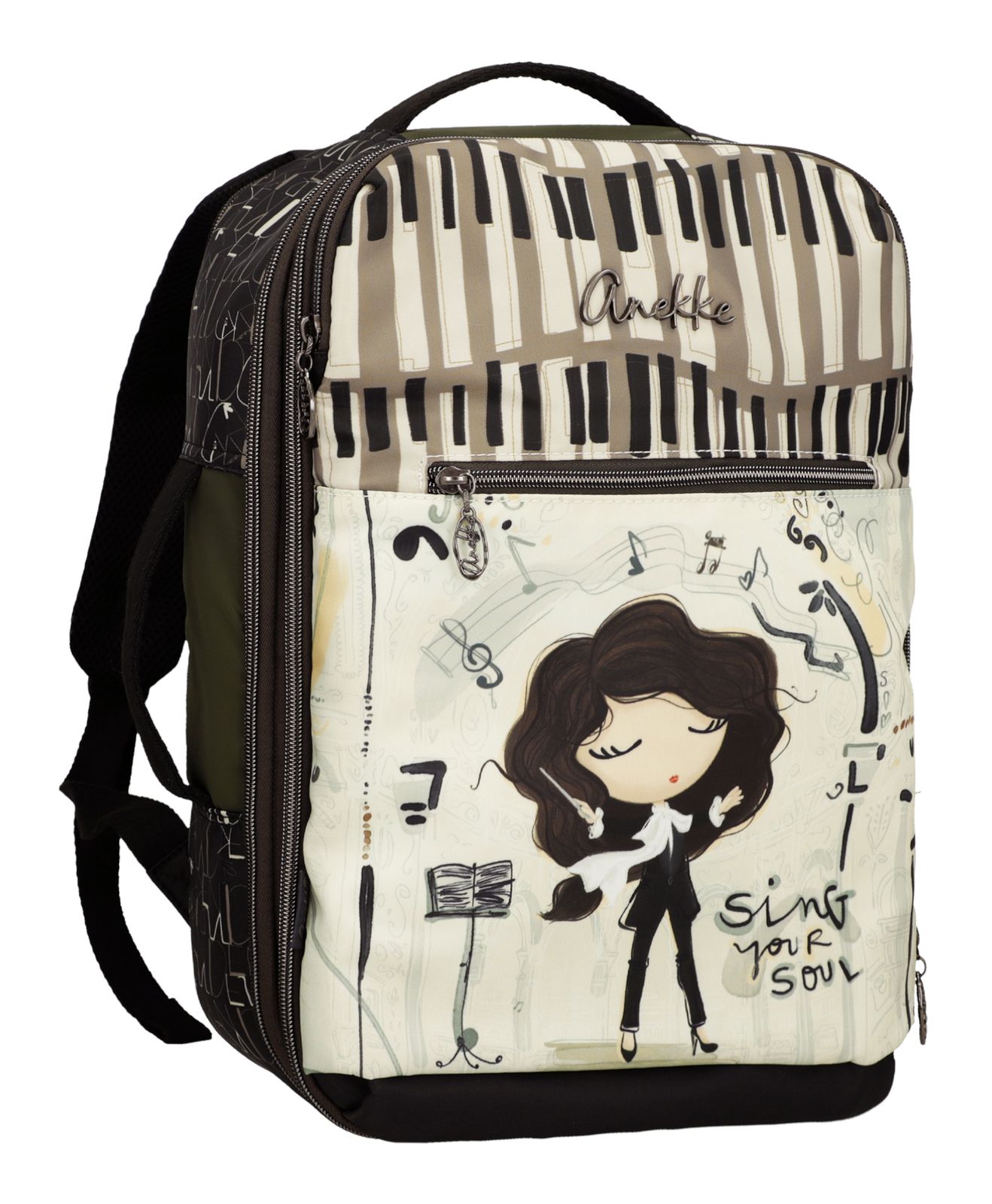 Anekke Orchestra Travel Backpack Multicolor Anekke Orchestra Travel Backpack Multicolor