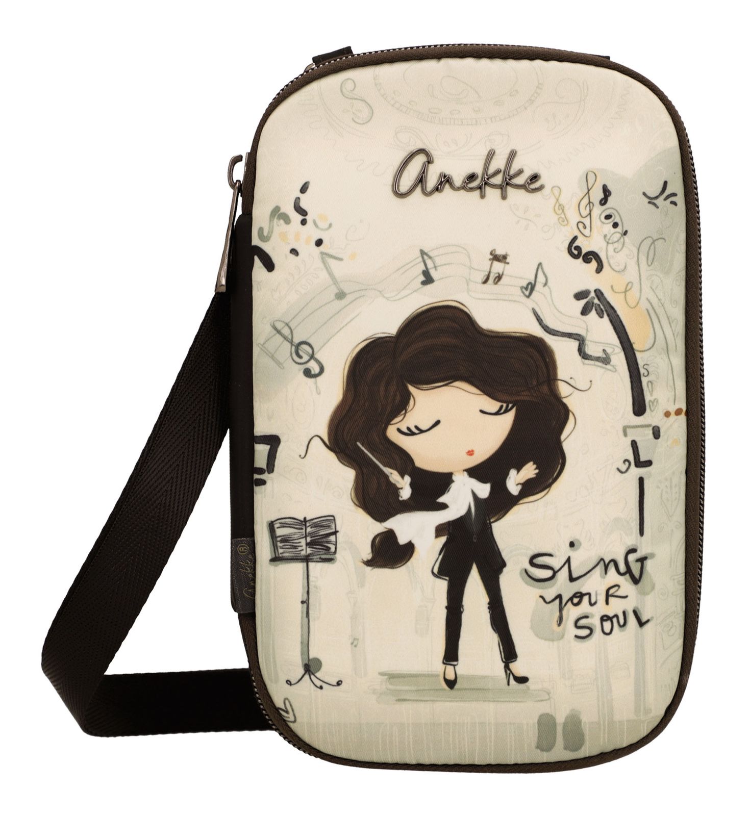 Anekke Orchestra Passport Case Multicolor