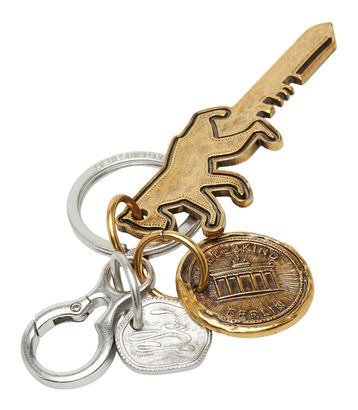 LIEBESKIND BERLIN Bear Keyring American Silver