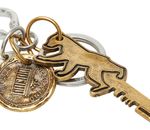 LIEBESKIND BERLIN Bear Keyring American Silver LIEBESKIND BERLIN Bear Keyring American Silver