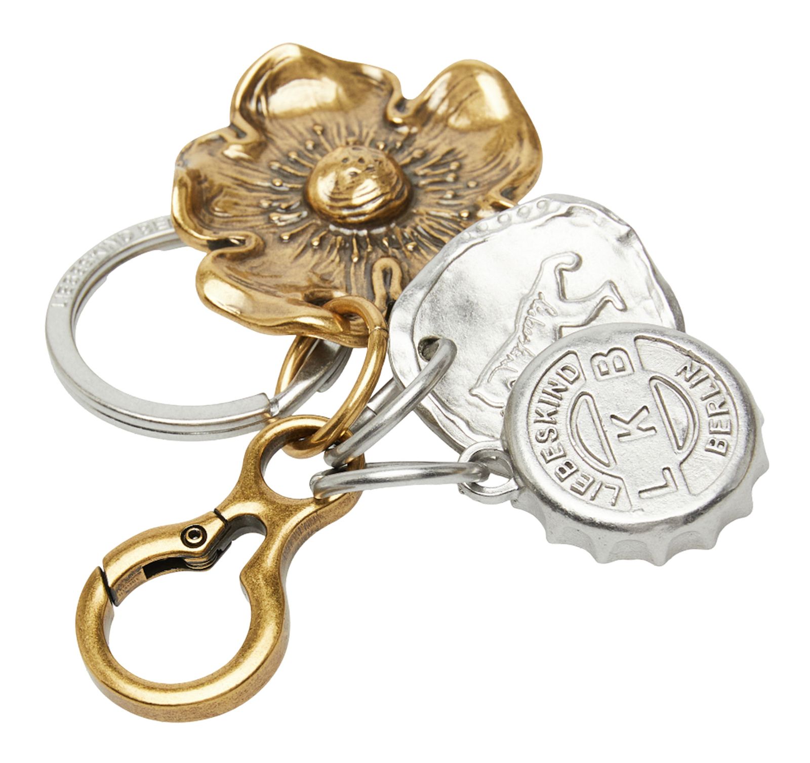 LIEBESKIND BERLIN Flower Keyring OEB