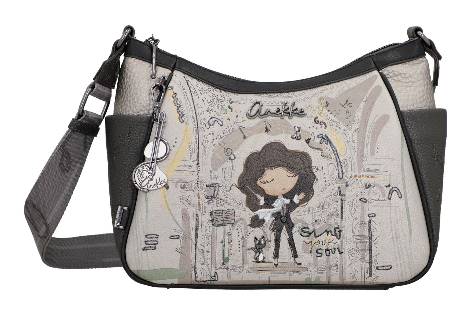 Anekke Orchestra Crossbody Bag L Multicolor