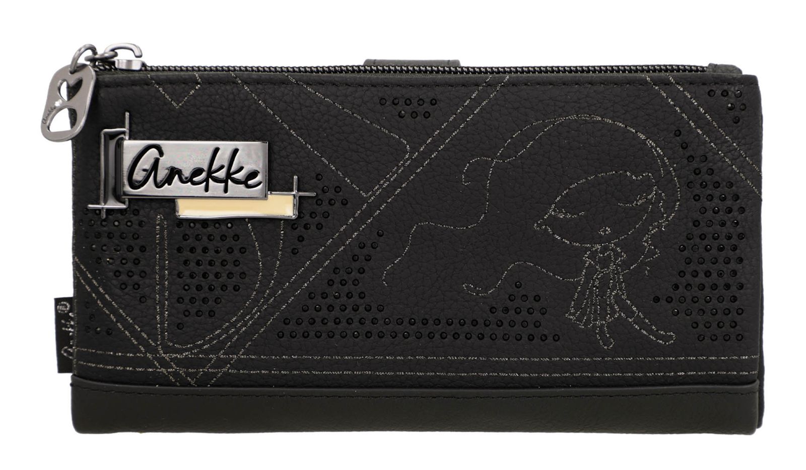 Anekke Iron Flexible RFID Wallet L Multicolor