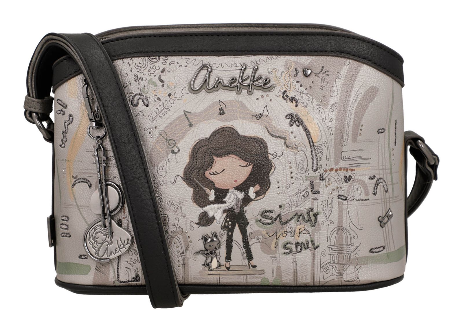 Anekke Orchestra 3 Compartment Crossbody Bag Multicolor Anekke Orchestra 3 Compartment Crossbody Bag Multicolor