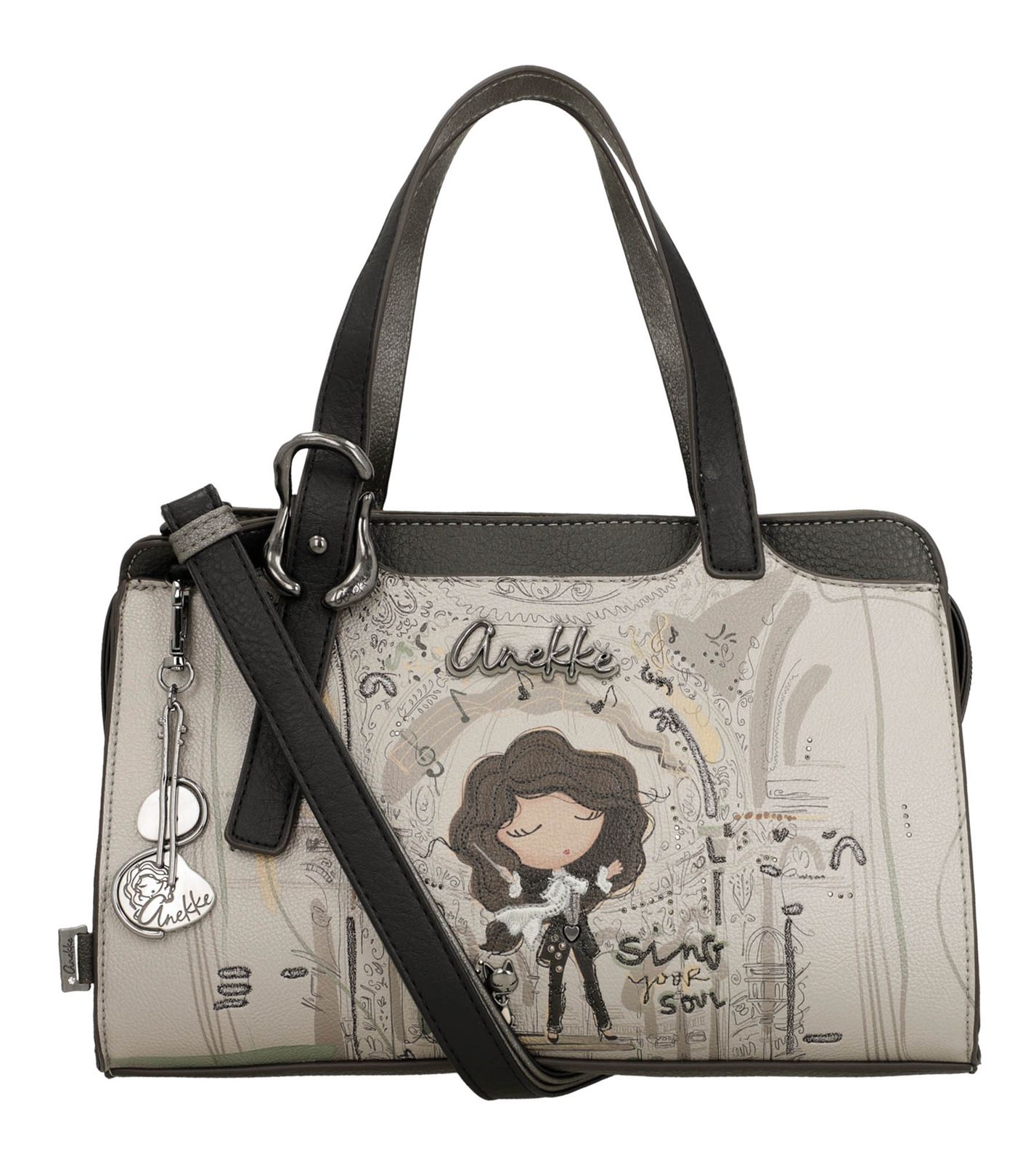 Anekke Orchestra Short Handle Bag Multicolor Anekke Orchestra Short Handle Bag Multicolor