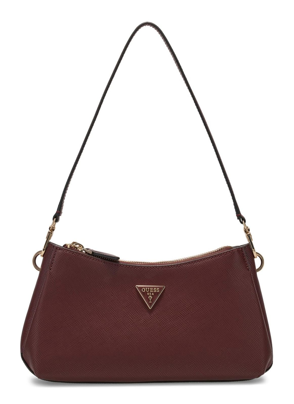 GUESS Noelle II 3 Comp Shoulder Xbody Burgundy