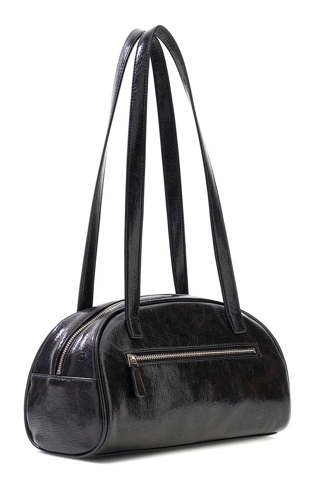 GUESS Theodora Shoulder Satchel Black GUESS Theodora Shoulder Satchel Black
