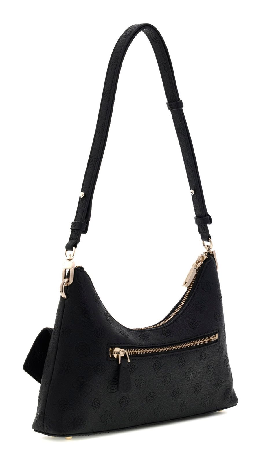 GUESS Blake Convertible Shoulder Bag Black Logo GUESS Blake Convertible Shoulder Bag Black Logo