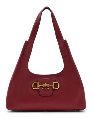 GUESS Sunset Small Hobo Bag Red