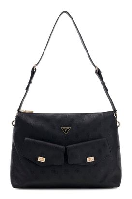GUESS Blake Hobo Black Logo GUESS Blake Hobo Black Logo