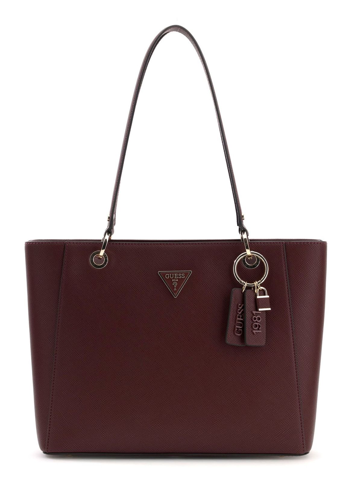 GUESS Noelle II Tote Burgundy