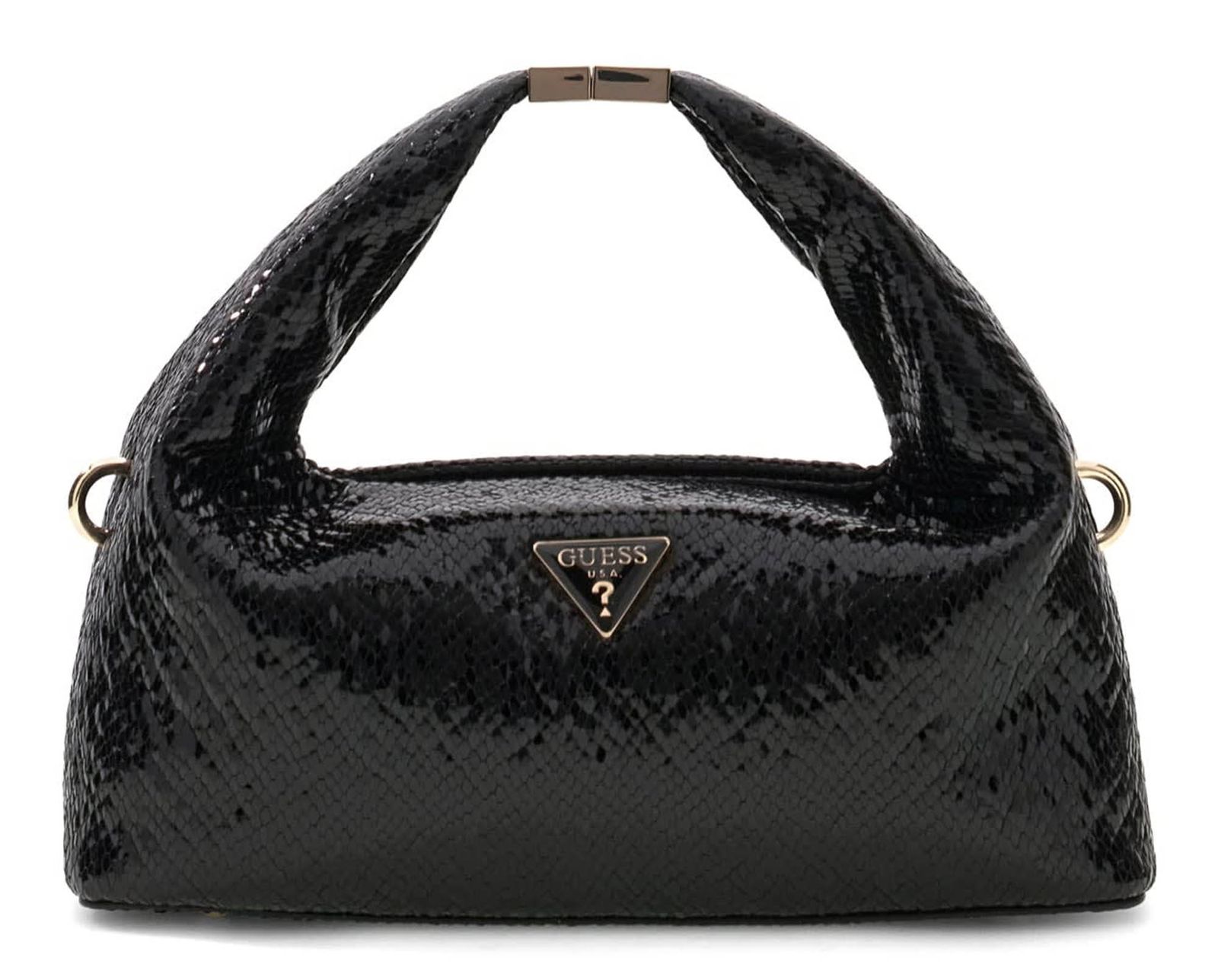 GUESS Jewels Mini Top Handle Pouch Black