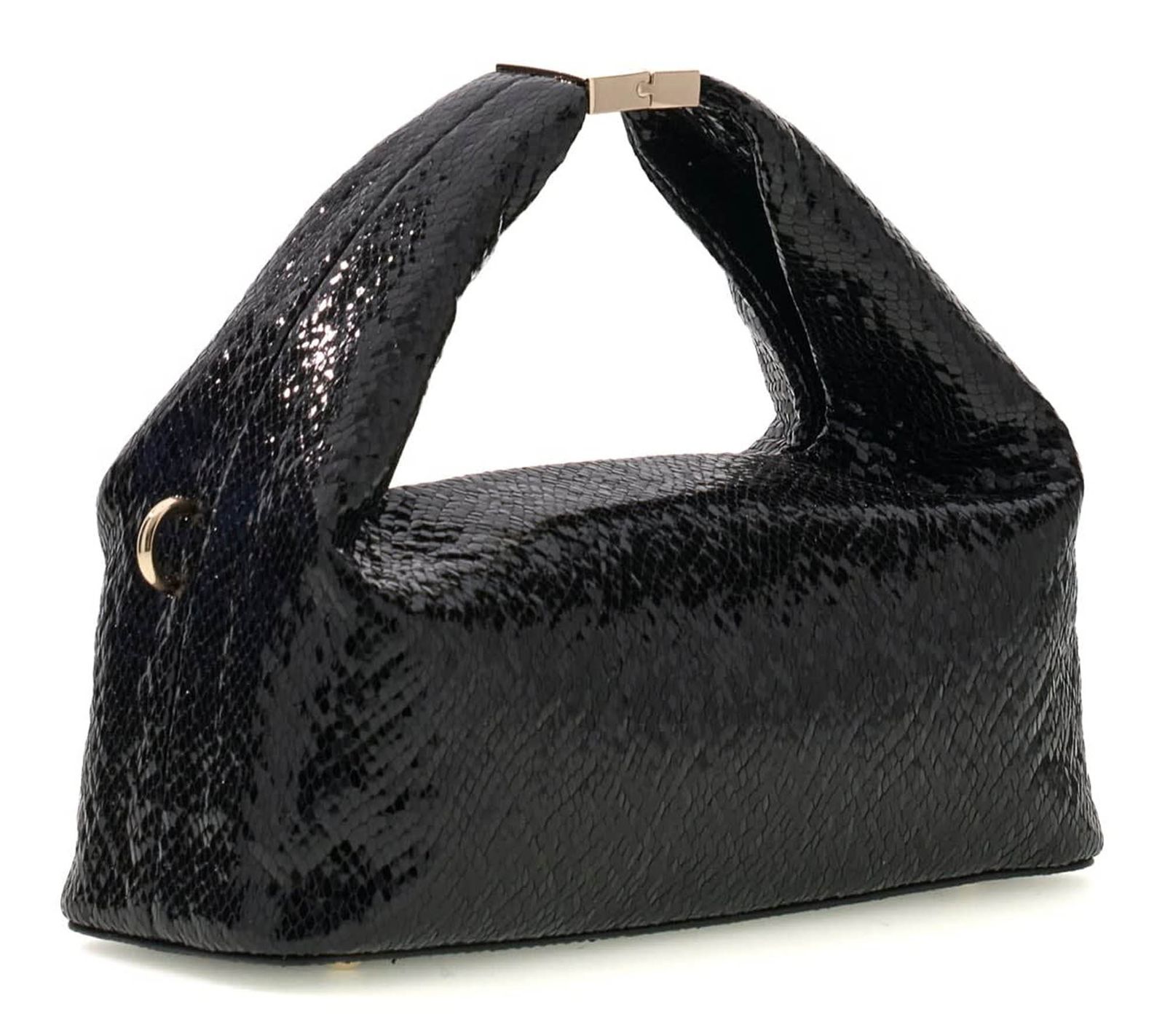 GUESS Jewels Mini Top Handle Pouch Black GUESS Jewels Mini Top Handle Pouch Black