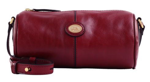 THE BRIDGE Stodo Barrel Bag Wine Red / Oro